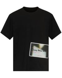MM6 by Maison Margiela - Patch Cotton T-Shirt - Lyst