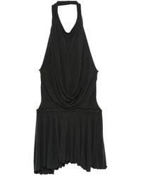 AYA MUSE - Soma Draped Open-Back Mini Dress - Lyst