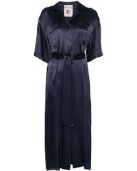 Semicouture - Laetitia Midi Dress - Lyst