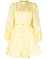 Zimmermann - Matchmaker Lift Off Mini-Jurk - Lyst
