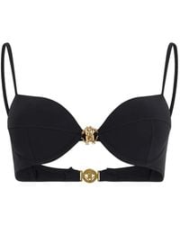 Roberto Cavalli - Logo-Detail Bikini Top - Lyst