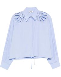 Sandro - Camisa Con Apliques - Lyst