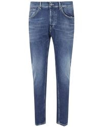 Dondup - Dian Faded Whiskered Jeans - Lyst