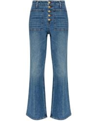 Ulla Johnson - Button-Up Pocket Jeans - Lyst