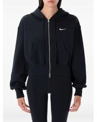Nike - Phoenix Hoodie Met Rits - Lyst