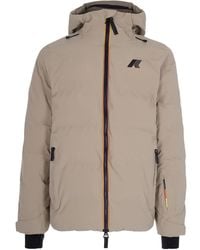 K-Way - Hooded Zip Jacket - Lyst