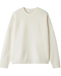 Enfold - Crew-Neck Drop-Shoulder Sweater - Lyst