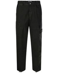 Stone Island - 3100015 Organic Cotton Ripstop Cargo Pants - Lyst