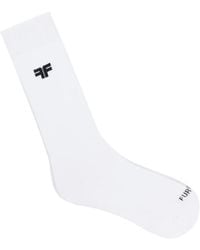 Fursac - Logo Cotton-Blend Socks - Lyst