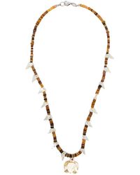 BLAKLACE - Turtle Charm Beaded Necklace - Lyst