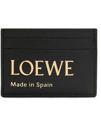 Loewe - Portacarte in pelle - Lyst