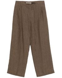 Rohe - Drawstring Pleat Trousers - Lyst