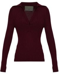 Akep - Ribbed-Knit Wool Sweater - Lyst
