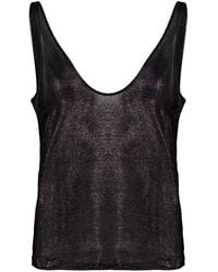 Tom Ford - Metallic-Effect Tank Top - Lyst