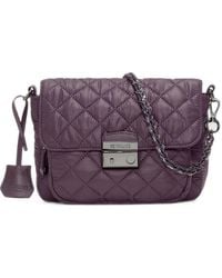 MZ Wallace - Small Crosby Lock Quilted Cross Body Bag - Lyst