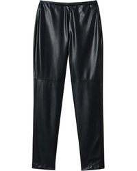 Twinset - Faux-Leather Leggings - Lyst