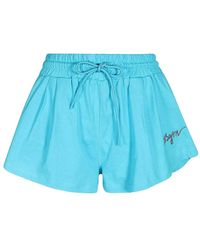 MSGM - Shorts mit elastischem Bund - Lyst
