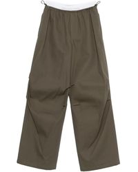 Alexander Wang - Pantalon Met Logo Tailleband - Lyst