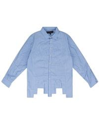 Who Decides War - Striped Button-Down Shirt - Lyst