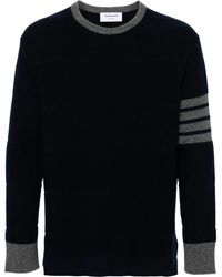 Thom Browne - 4-Bar Stripe Wool Jumper - Lyst