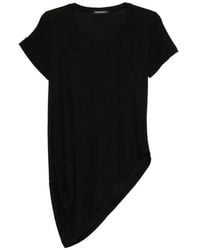 Rundholz - Asymmetric Short-Sleeve T-Shirt - Lyst