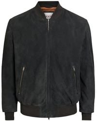 Tod's - Brera Suede Bomber Jacket - Lyst