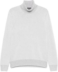 Gran Sasso - Jersey de canalé con cuello alto - Lyst