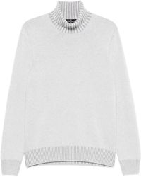 Gran Sasso - Ribbed-Knit Turtleneck Sweater - Lyst