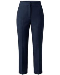 BOSS - Straight Broek Van Matte Stof - Lyst