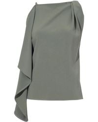 Proenza Schouler - Alyssa Top In Matte Double Crepe - Lyst