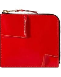 Comme des Garçons - Zip-Around Panelled Wallet - Lyst