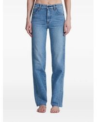 ASKK NY - The Edge Raw-Cut Side-Stripe Jeans - Lyst