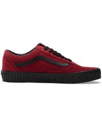 Vans - Old Skool Logo-Patch Sneakers - Lyst