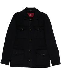 Montecore - Flap-Pocket Cashmere Coat - Lyst