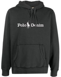 Polo Ralph Lauren - Logo-print Drawstring Hoodie - Lyst