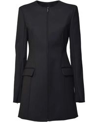 MSGM - Abrigo con botones y cremallera - Lyst