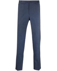 Corneliani - Zipped-pockets Tailored Trousers - Lyst