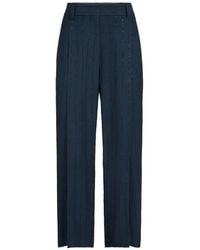 Brunello Cucinelli - Pantalon Ample À Fines Rayures - Lyst