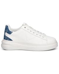 Guess - 4G-Monogram Panelled Sneakers - Lyst