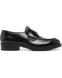 Prada - 50Mm Chocolate Loafers - Lyst