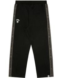 Aape By A Bathing Ape - Logo-Embroidered Track Pants - Lyst