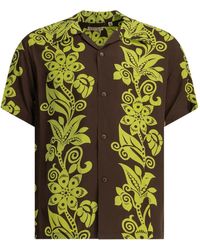 Sun Surf - Floral-Print Short-Sleeve Shirt - Lyst