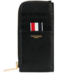 Thom Browne - Portefeuille En Cuir À Fermeture Zippée - Lyst