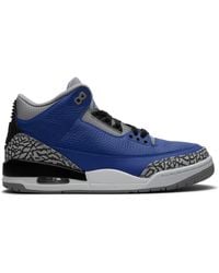 Nike - Zapatillas altas Air 3 Retro "Varsity Royal" - Lyst