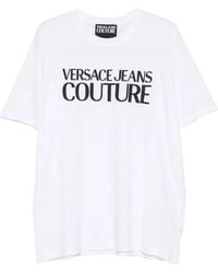 Versace Jeans Couture - Logo-Detail T-Shirt - Lyst