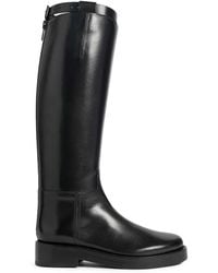 Ann Demeulemeester - Stan Knee-High Biker Boots - Lyst