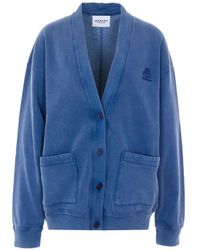 Isabel Marant - Stephy Embroidered V-Neck Cardigan - Lyst