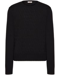 Valentino Garavani - Toile Iconographe Wool Jumper - Lyst