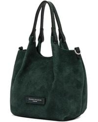 Gianni Chiarini - Small Dua Suede Shoulder Bag - Lyst