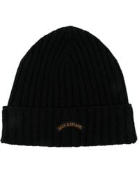 Paul & Shark - Gorro Con Parche Del Logo - Lyst